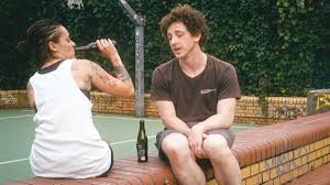 Matvey and Beate Go Swimming